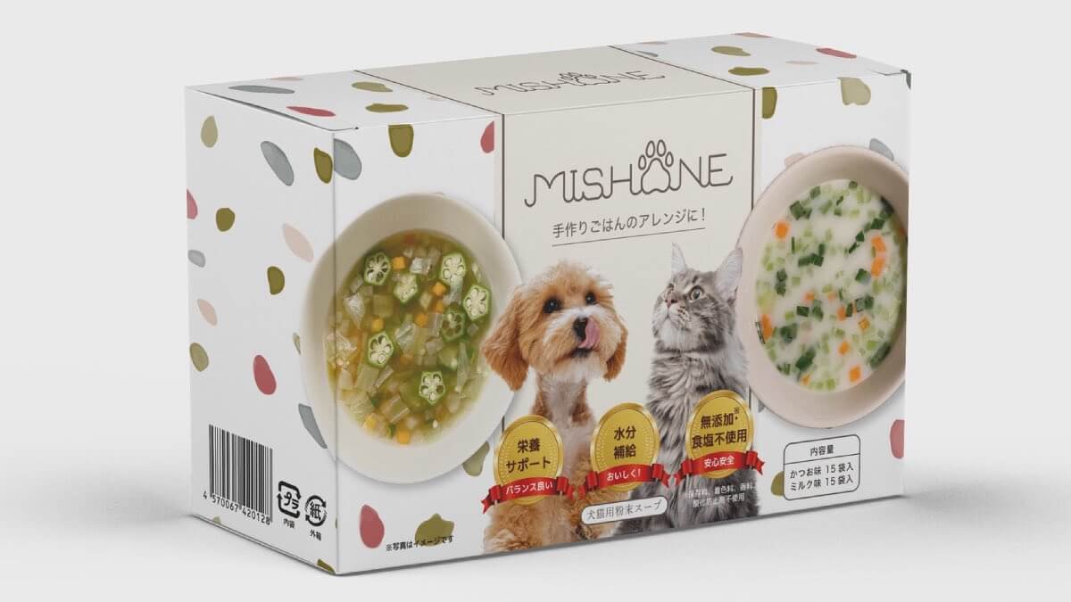 犬猫用ホットミール「MISHONE」｜栄養豊富で水分補給に最適